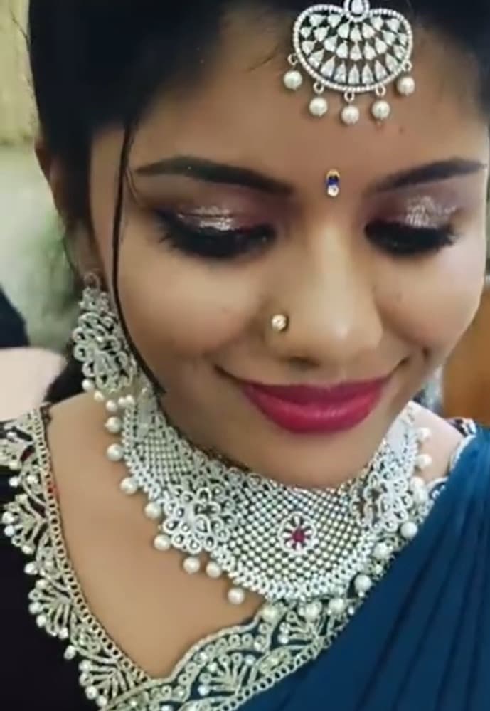 Bridal Make Up at Rubi Beauty parlour