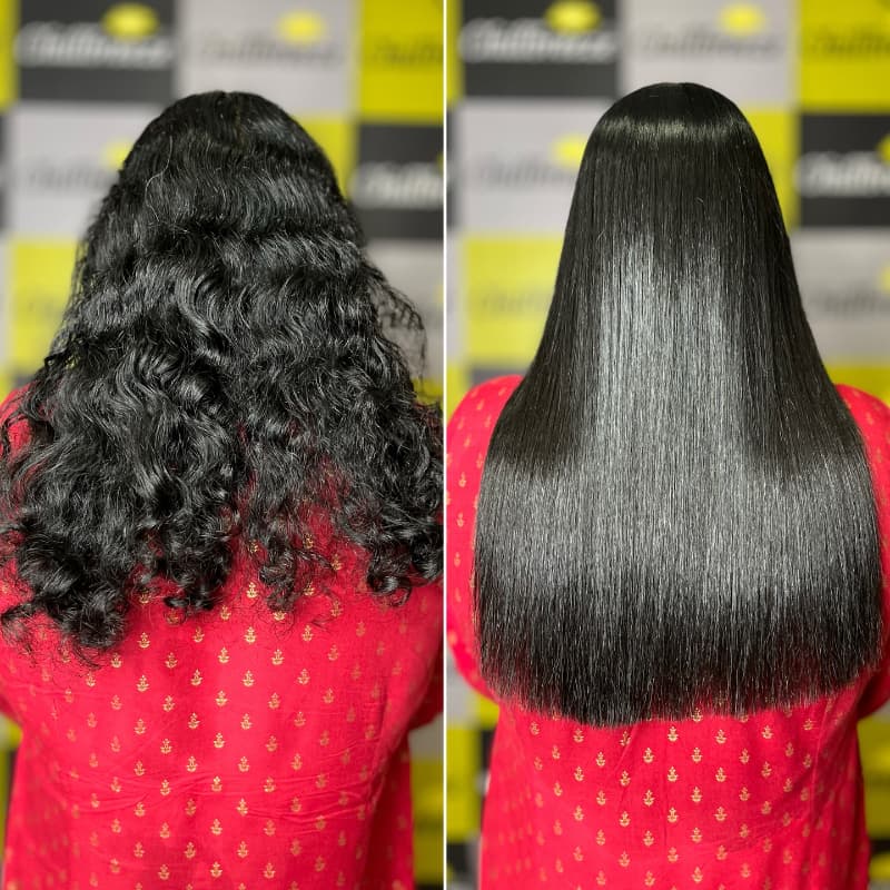 Hair smoothening