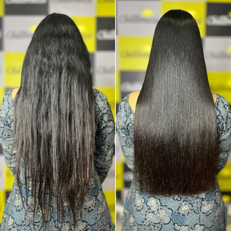 Hair smoothening