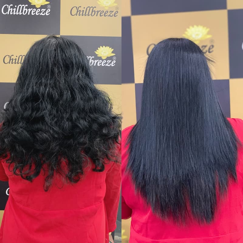 Hair straightening