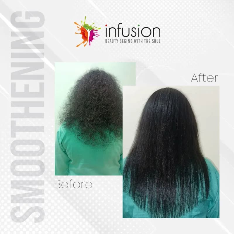Hair straightening