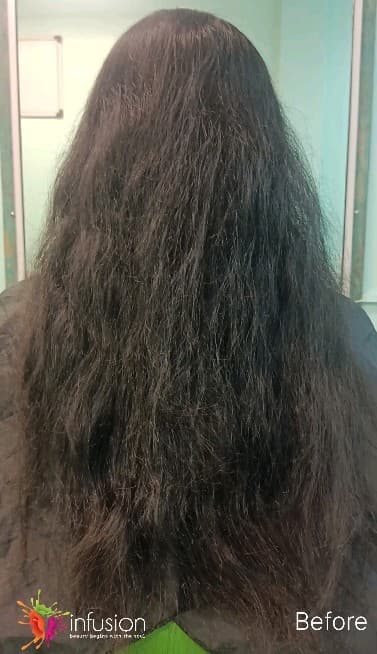 Hair straightening