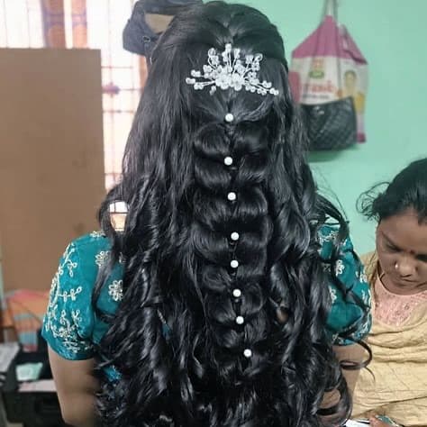 Bridal hairstyle